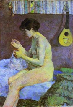  gauguin - Studie eines nackten Suzanne Sewing Beitrag Impressionismus Primitivismus Paul Gauguin